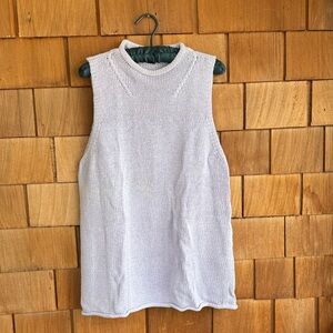 Sleeveless Knit Top